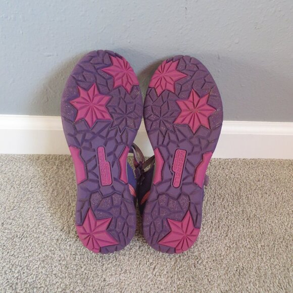 Merrell M-Hydro Mon 2.0 Youth Girl Sandals Size 6M Purple/Pink Velcro #MK1160850 - Picture 11 of 11